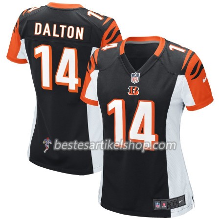 Damen Cincinnati Bengals Trikot Andy Dalton 14 Nike Schwarz
